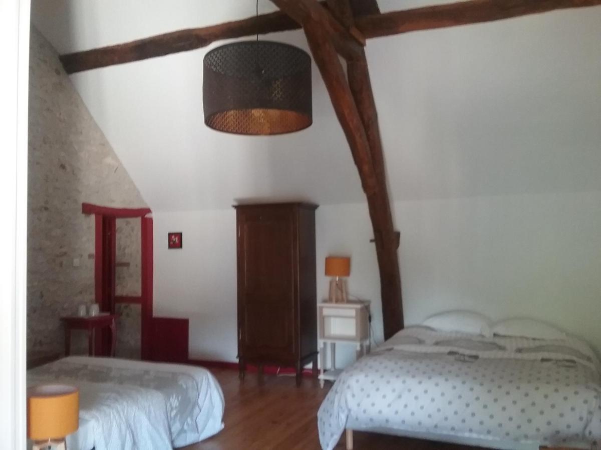 Bed and Breakfast Les Hirondelles Onzain Exteriér fotografie